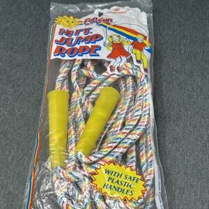 Vintage 1990 Imperial Toy Corp Jump Rope 14 Ft NOS Sealed Made In Taiwan Retro
